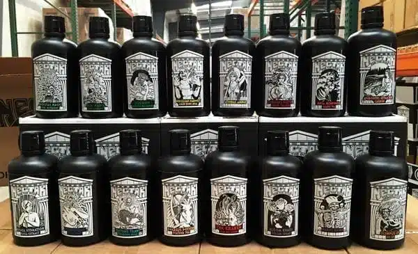 Nectar For The Gods Nutrient Lineup