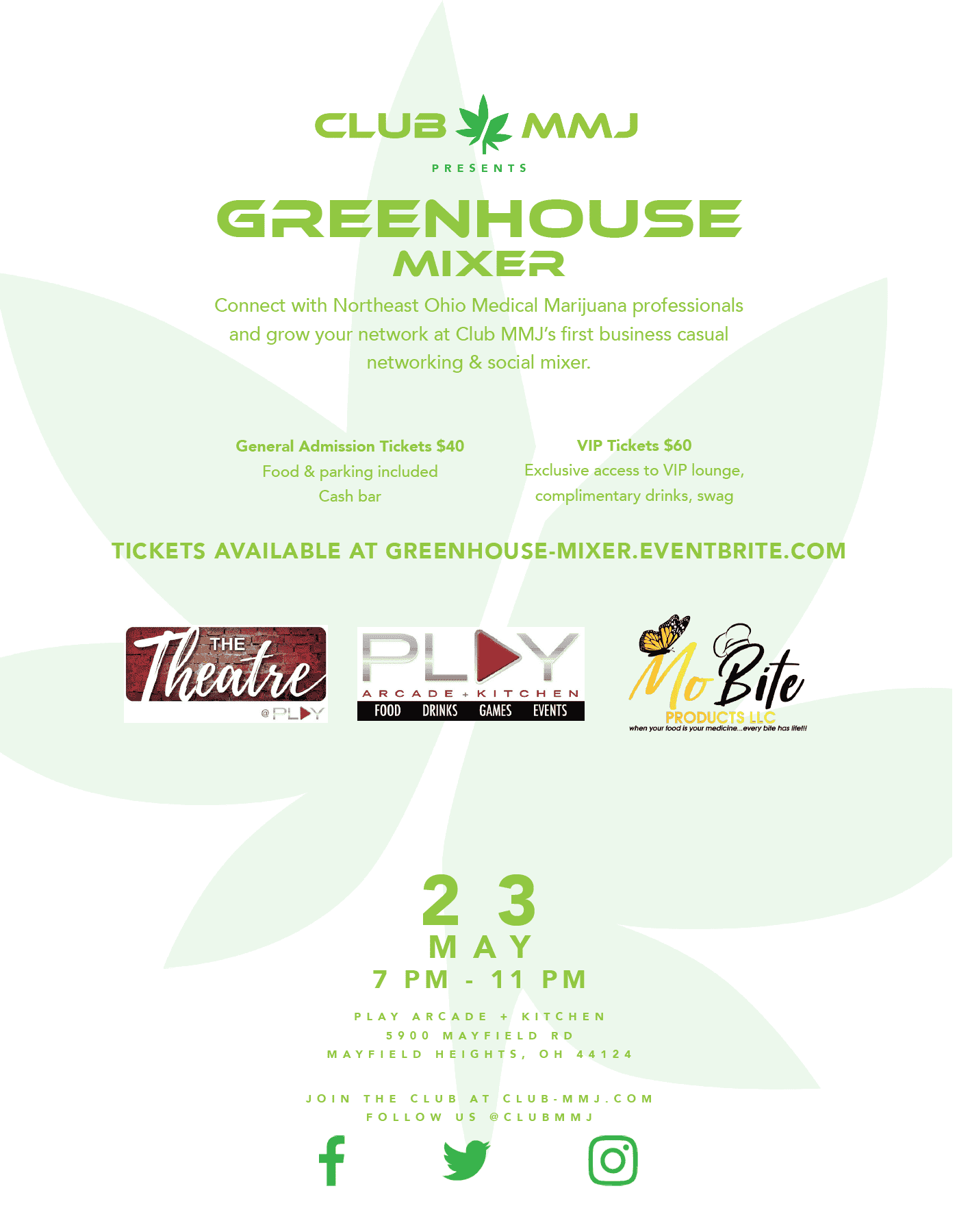 ClubMMJ Greenhouse Mixer - Cleveland