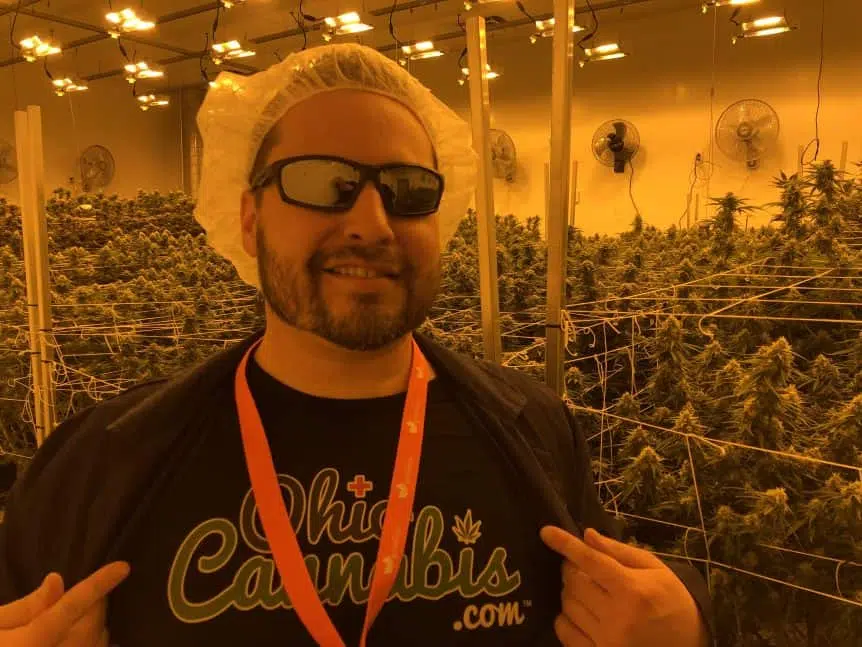 Johnny at GrowOhio Flower Room