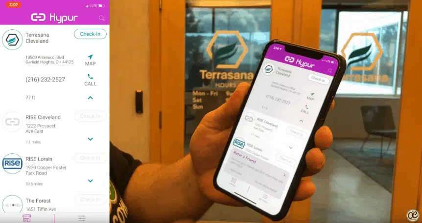 Hypur App at Ohio Dispensaries