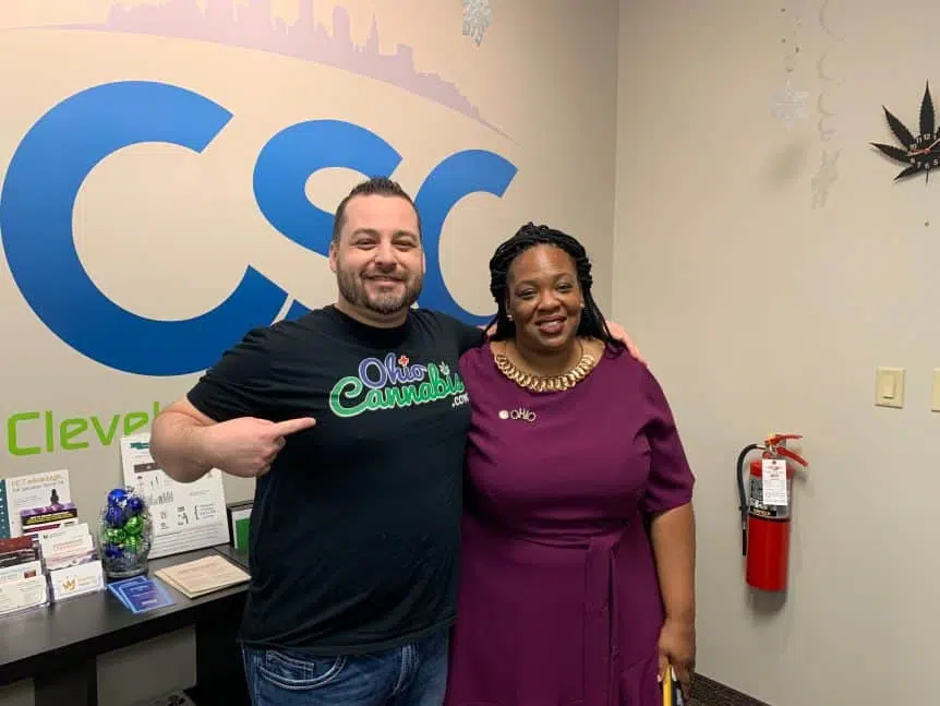 Ohio State Rep. Juanita Brent & OhioCannabis.com at Cleveland School of Cannabis