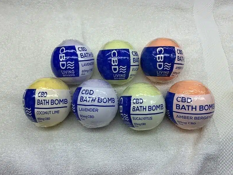 CBD Living Bath Bombs