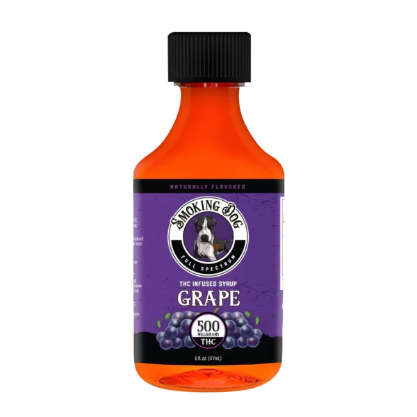 Smoking Dog Delta-9 Syrup - Grape