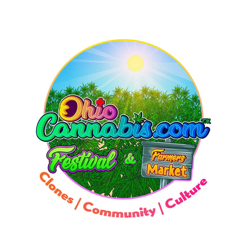 OhioCannabis.com Festival & Farmers Market Logo