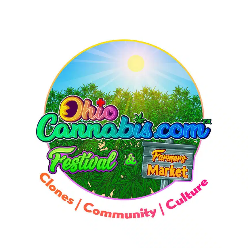 OhioCannabis.com Festival & Farmers Market Logo