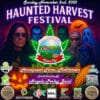 Haunted Harvest Festival Ohio flyer for OhioCannabis.com Farmers Cup 2025 in Middletown